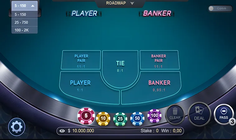 Các Quy Tắc Cơ Bản Trong Baccarat